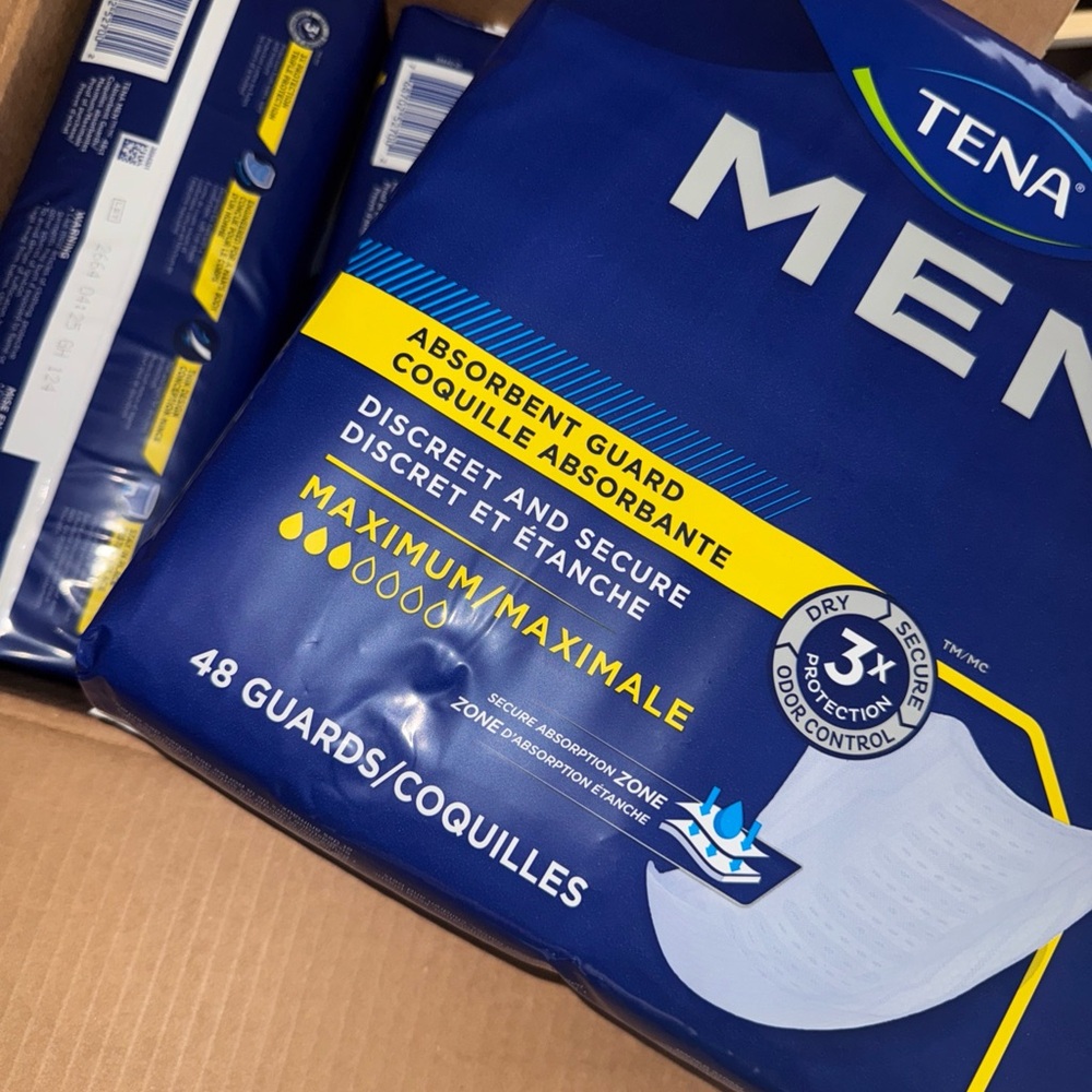 Men Absorbent Guards - Maximum Protection - 144 count